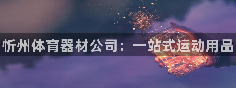 极悦娱乐股东名单:忻州体育器材公司:一站式运动用品